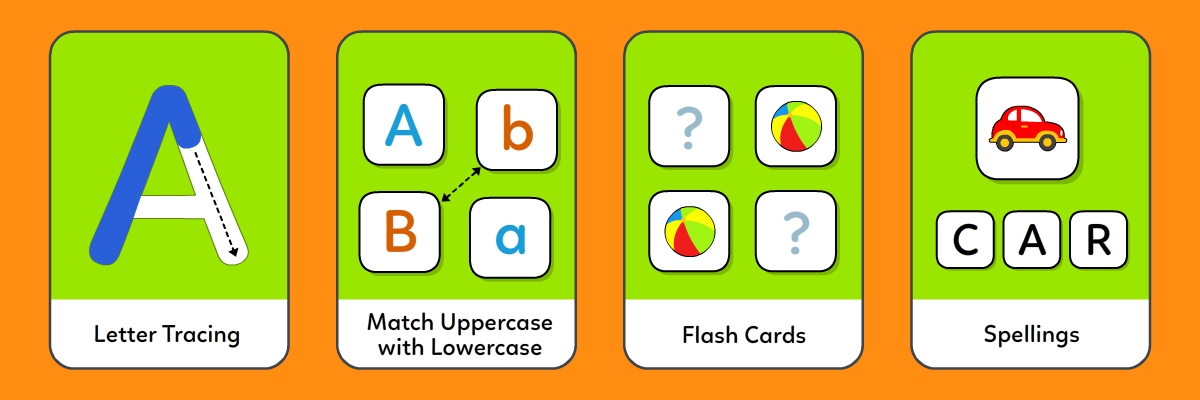 Autispark Reading and Tracing Games